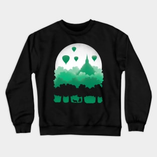 Balloons City Crewneck Sweatshirt